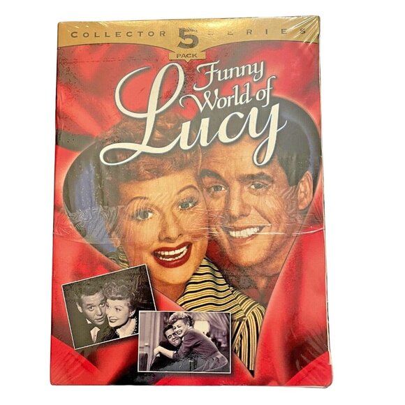 I Love Lucy Show Funning World  VHS Tapes Boxed Set Series Original Factory Seal - Picture 3 of 4